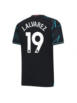 Manchester City Julian Alvarez #19 Ausweichtrikot 2023-24 Kurzarm